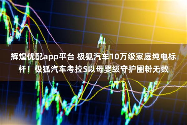辉煌优配app平台 极狐汽车10万级家庭纯电标杆！极狐汽车考拉S以母婴级守护圈粉无数