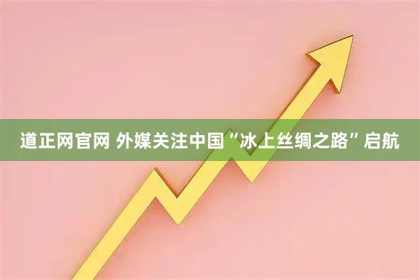 道正网官网 外媒关注中国“冰上丝绸之路”启航